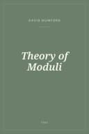 Portada de Theory of Moduli