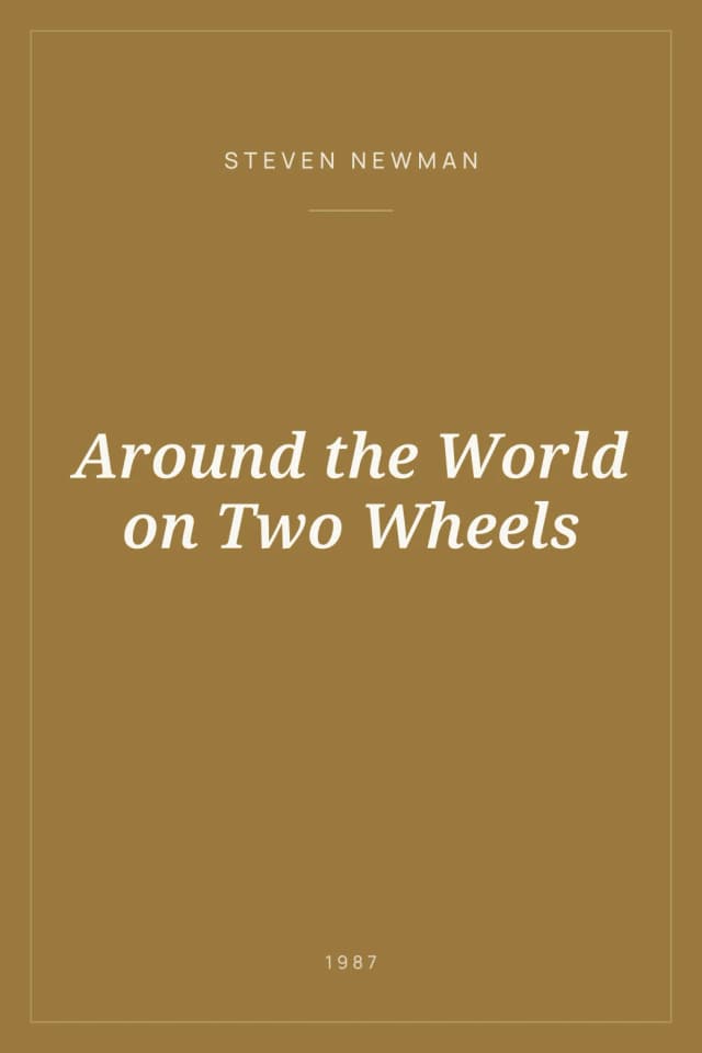 Portada de Around the World on Two Wheels