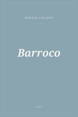 Portada de Barroco