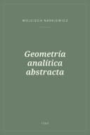 Portada de Geometría analítica abstracta