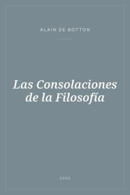 Portada de Las Consolaciones de la Filosofía