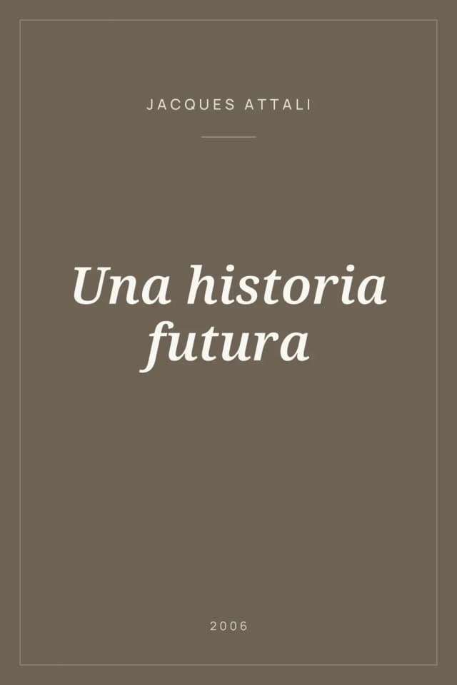 Portada de Una historia futura