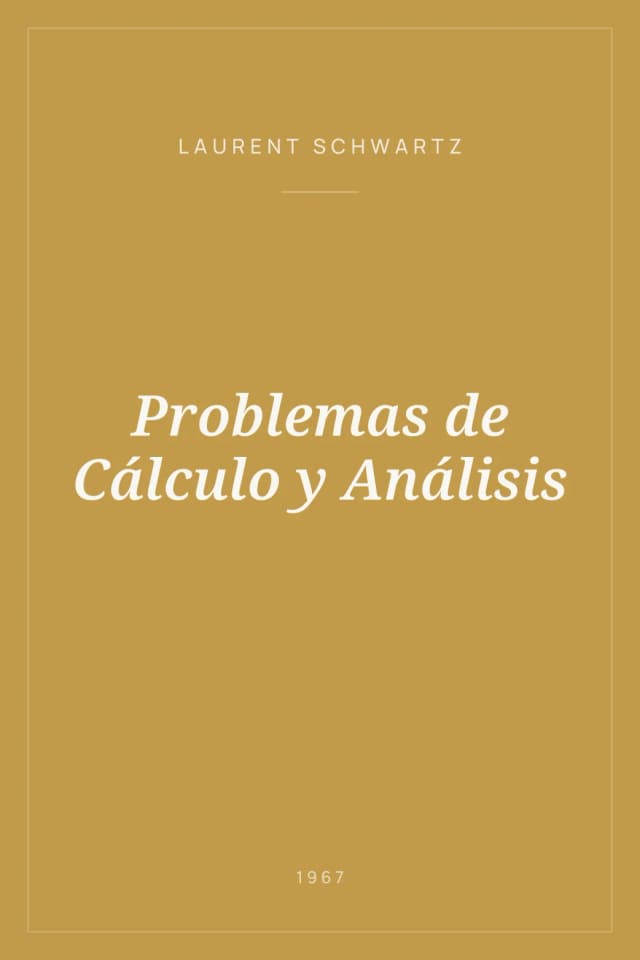 Portada de Problemas de Cálculo y Análisis