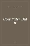 Portada de How Euler Did It