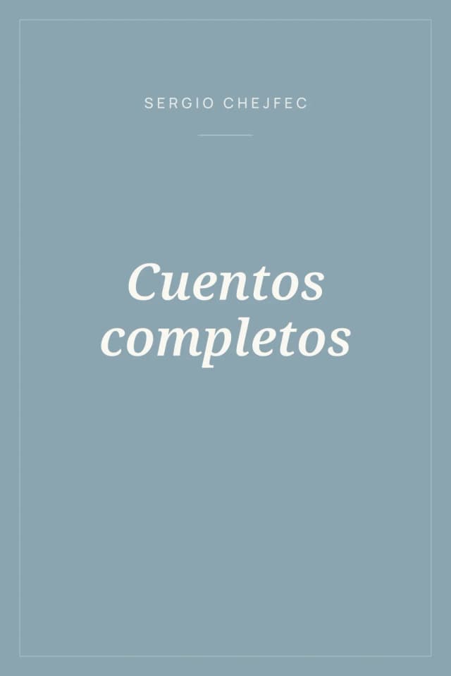 Portada de Cuentos completos