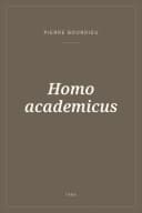 Portada de Homo academicus