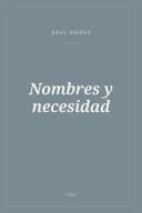 Portada de Nombres y necesidad