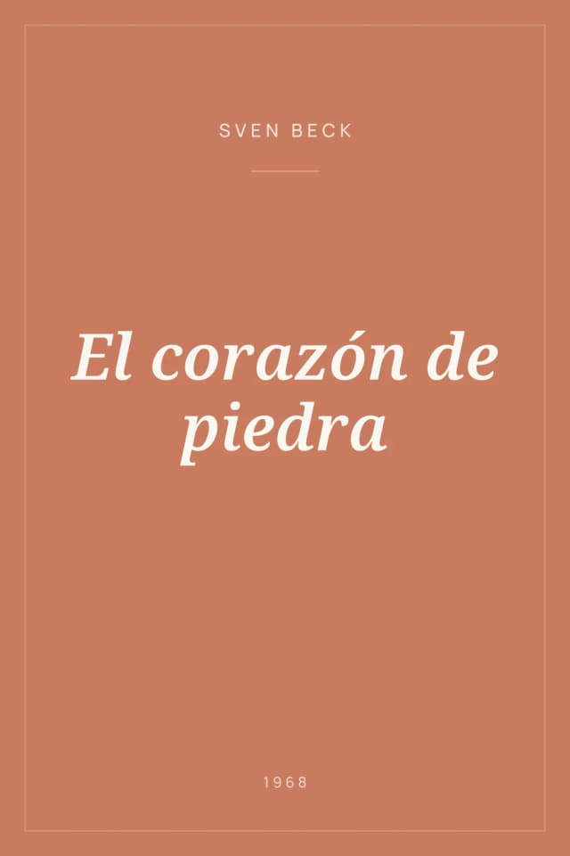 Portada de El corazón de piedra