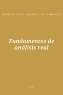 Portada de Fundamentos de análisis real