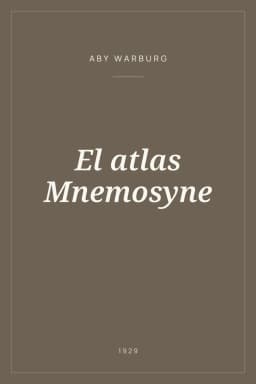 Portada de El atlas Mnemosyne