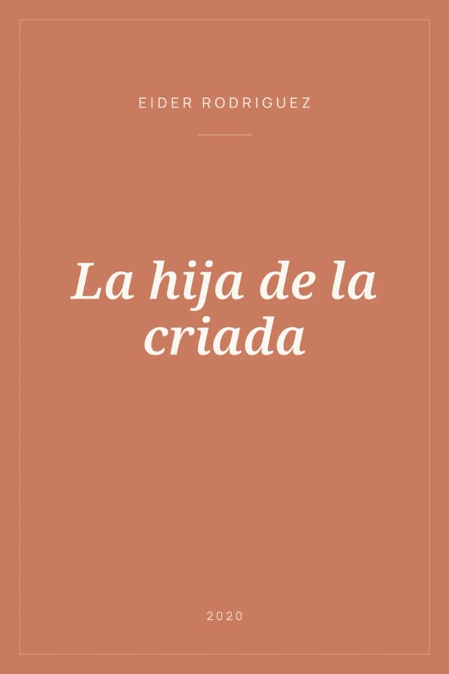 Portada de La hija de la criada