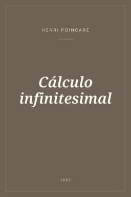 Portada de Cálculo infinitesimal