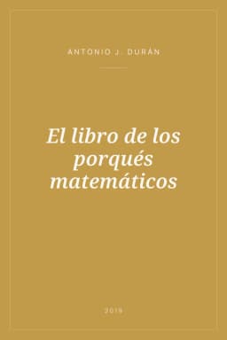 Portada de El libro de los porqués matemáticos