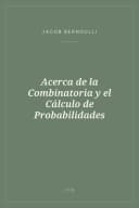 Portada de Acerca de la Combinatoria y el Cálculo de Probabilidades