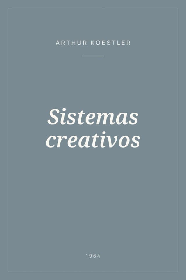Portada de Sistemas creativos