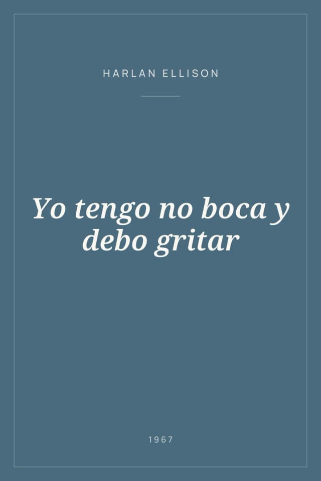 Portada de Yo tengo no boca y debo gritar