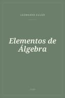 Portada de Elementos de Álgebra