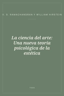 Portada de La ciencia del arte: Una nueva teoría psicológica de la estética