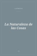 Portada de La Naturaleza de las Cosas