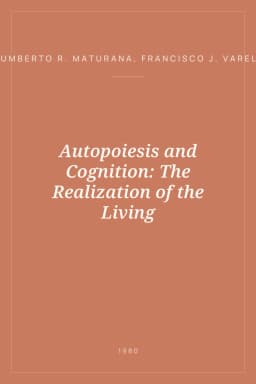 Portada de Autopoiesis and Cognition: The Realization of the Living