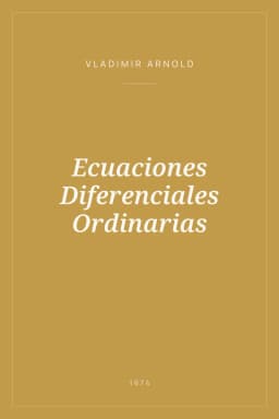 Portada de Ecuaciones Diferenciales Ordinarias