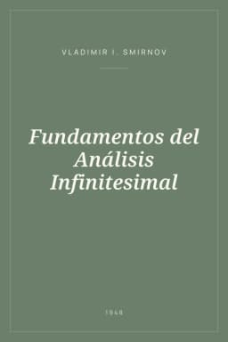 Portada de Fundamentos del Análisis Infinitesimal