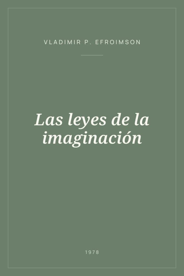 Portada de Las leyes de la imaginación