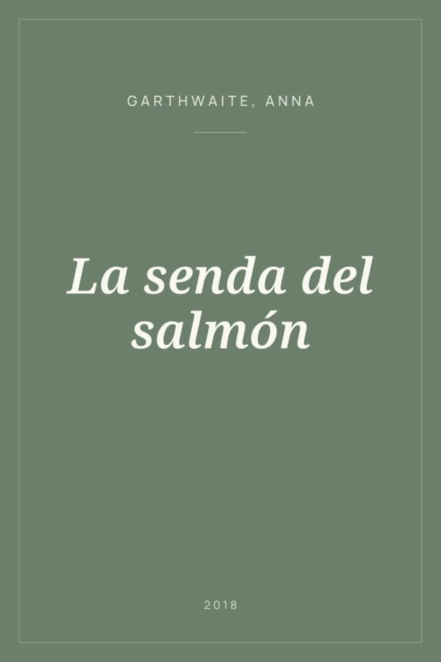 Portada de La senda del salmón