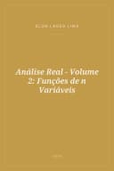 Portada de Análise Real - Volume 2: Funções de n Variáveis