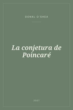 Portada de La conjetura de Poincaré
