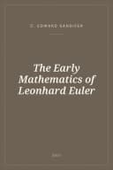 Portada de The Early Mathematics of Leonhard Euler
