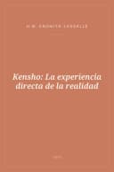 Portada de Kensho: La experiencia directa de la realidad