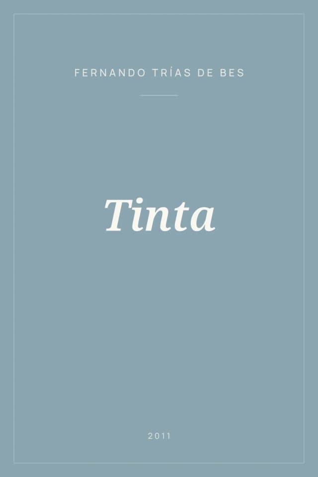 Portada de Tinta