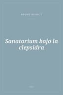 Portada de Sanatorium bajo la clepsidra