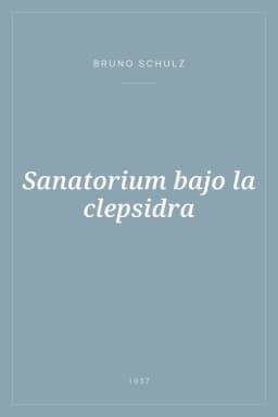 Portada de Sanatorium bajo la clepsidra