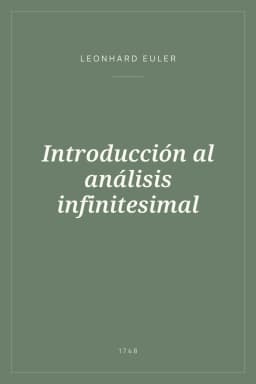 Portada de Introducción al análisis infinitesimal