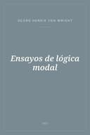 Portada de Ensayos de lógica modal