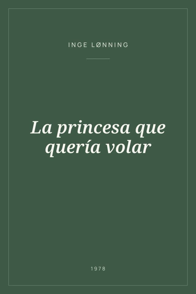 Portada de La princesa que quería volar