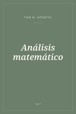 Portada de Análisis matemático