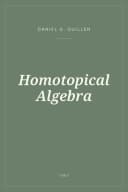 Portada de Homotopical Algebra