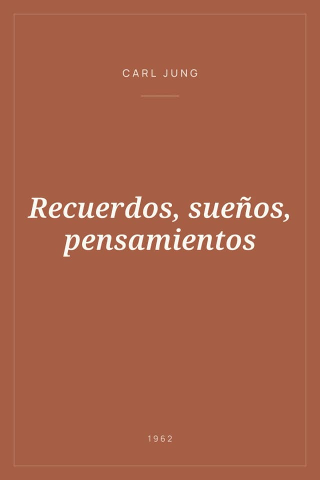 Portada de Recuerdos, sueños, pensamientos