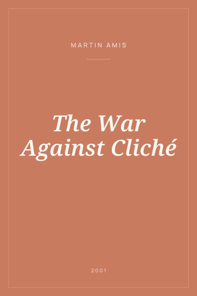 Portada de The War Against Cliché