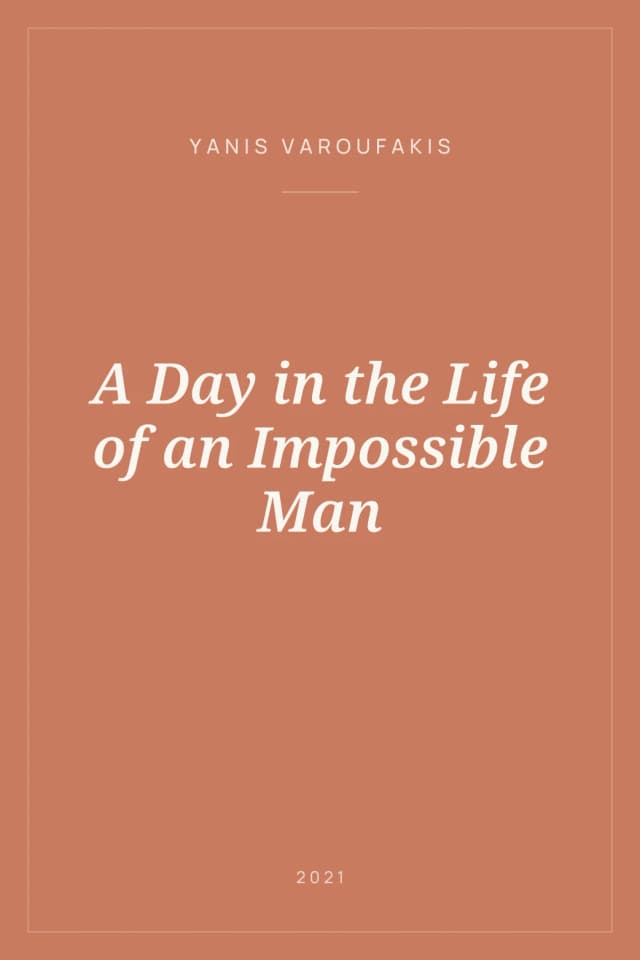 Portada de A Day in the Life of an Impossible Man