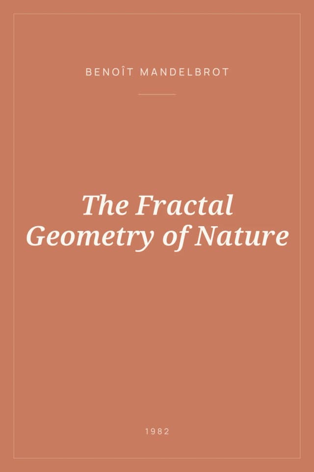 Portada de The Fractal Geometry of Nature
