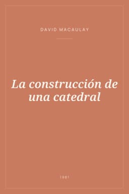Portada de La construcción de una catedral