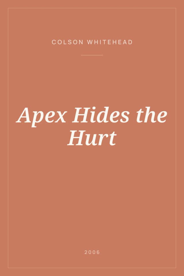 Portada de Apex Hides the Hurt