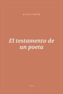Portada de El testamento de un poeta