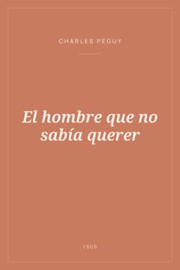Portada de El hombre que no sabía querer