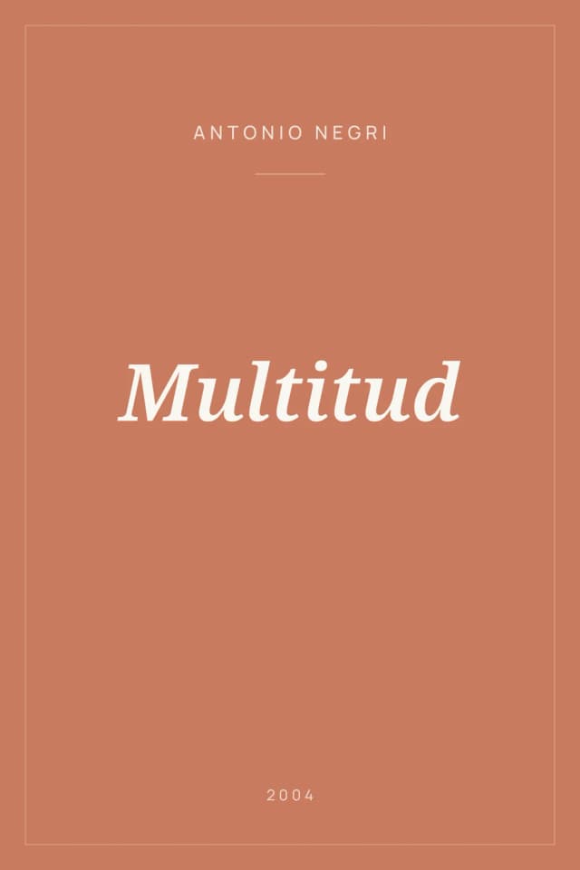 Portada de Multitud