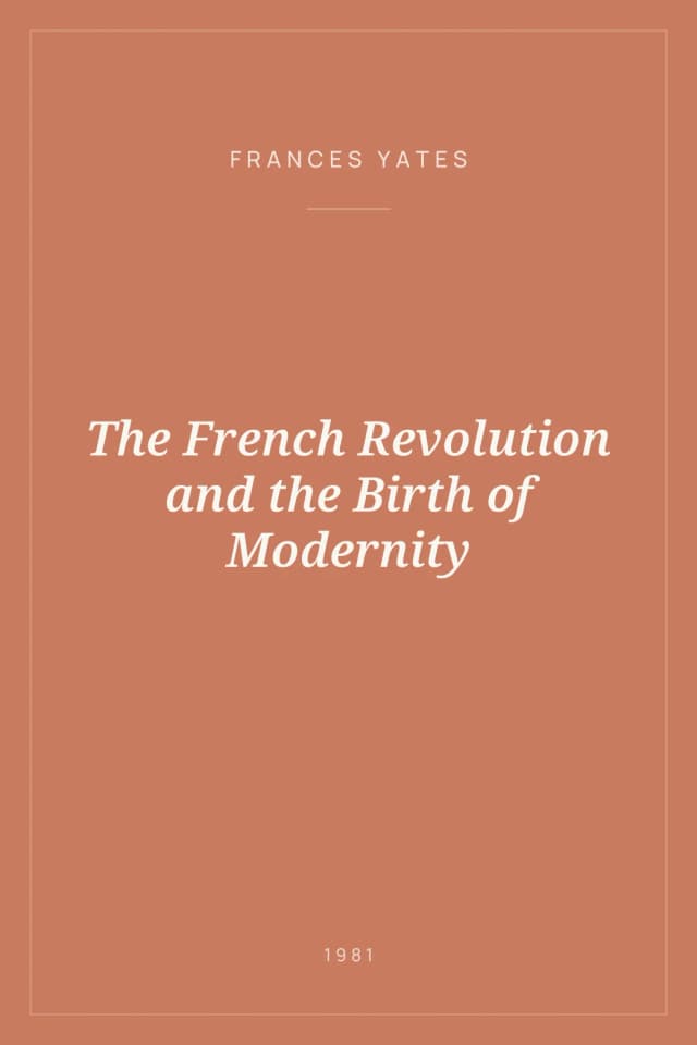 Portada de The French Revolution and the Birth of Modernity